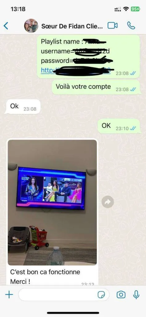 WhatsApp gesprek klant iptv kopen 6